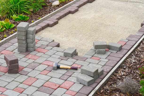Residential Paver Driveway in Valdese, NC